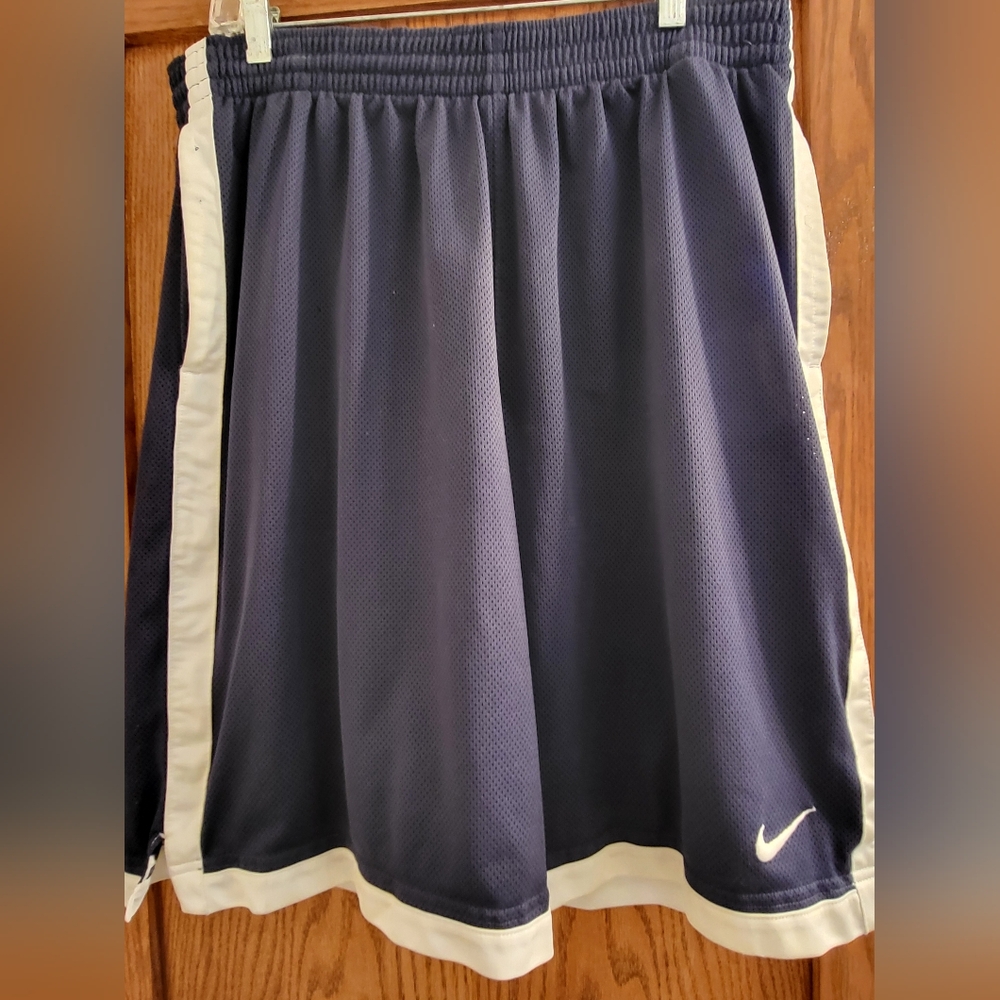 Nike Navy Blue Athletic Shorts